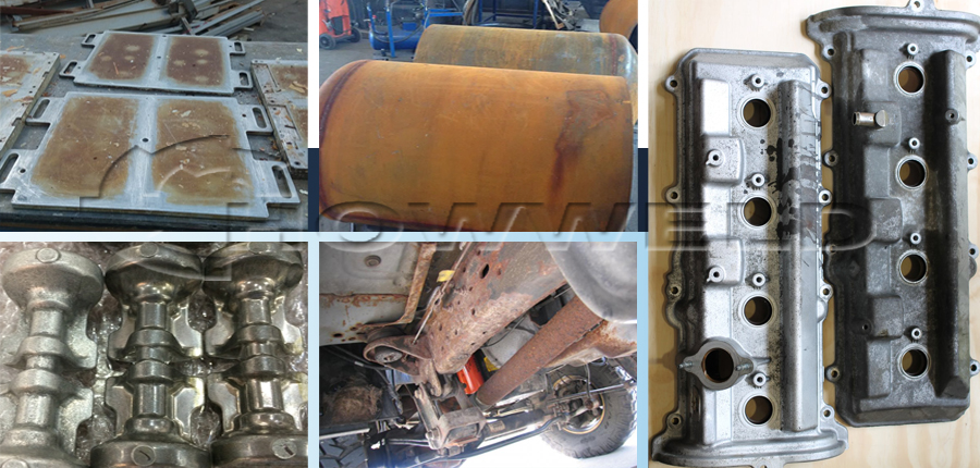 1kw laser removal rust howweld