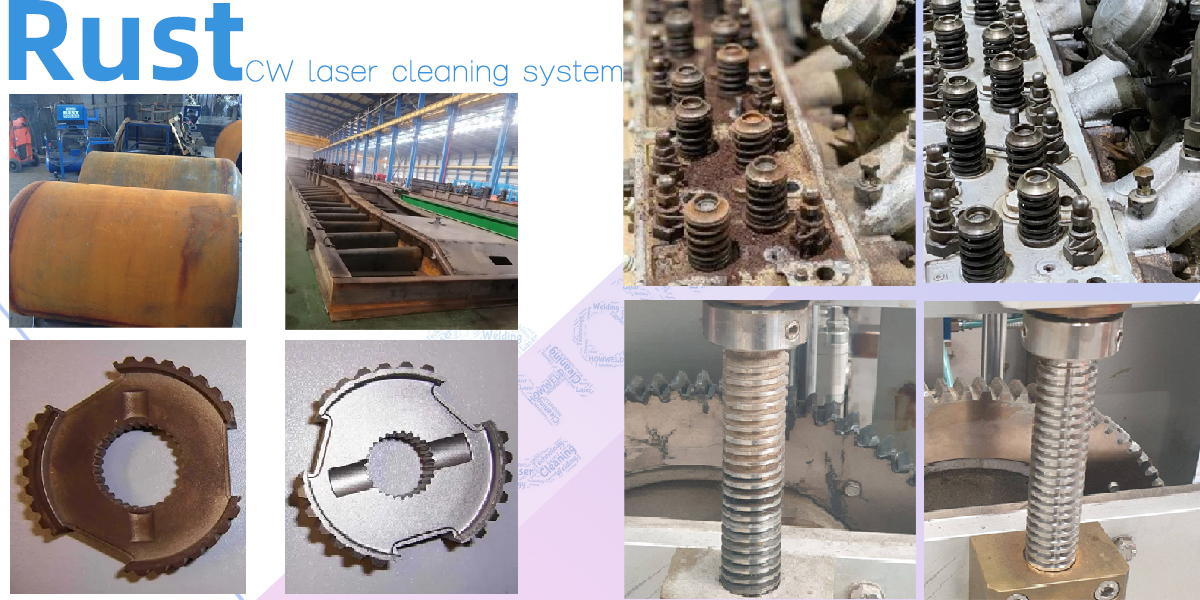 portable laser cleaning machine for rust