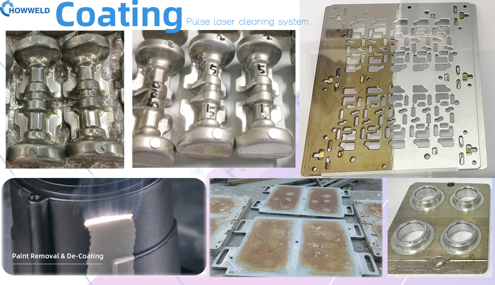 laser cleaning for coating howweld