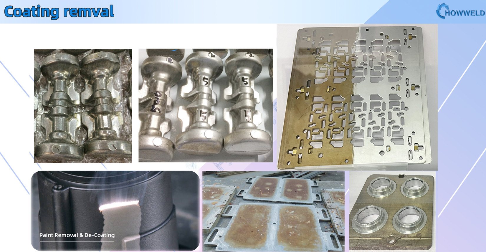 Pulse laser cleaning for coating removal_howweld
