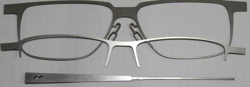 CNC fiber laser cutting machine for spectacle