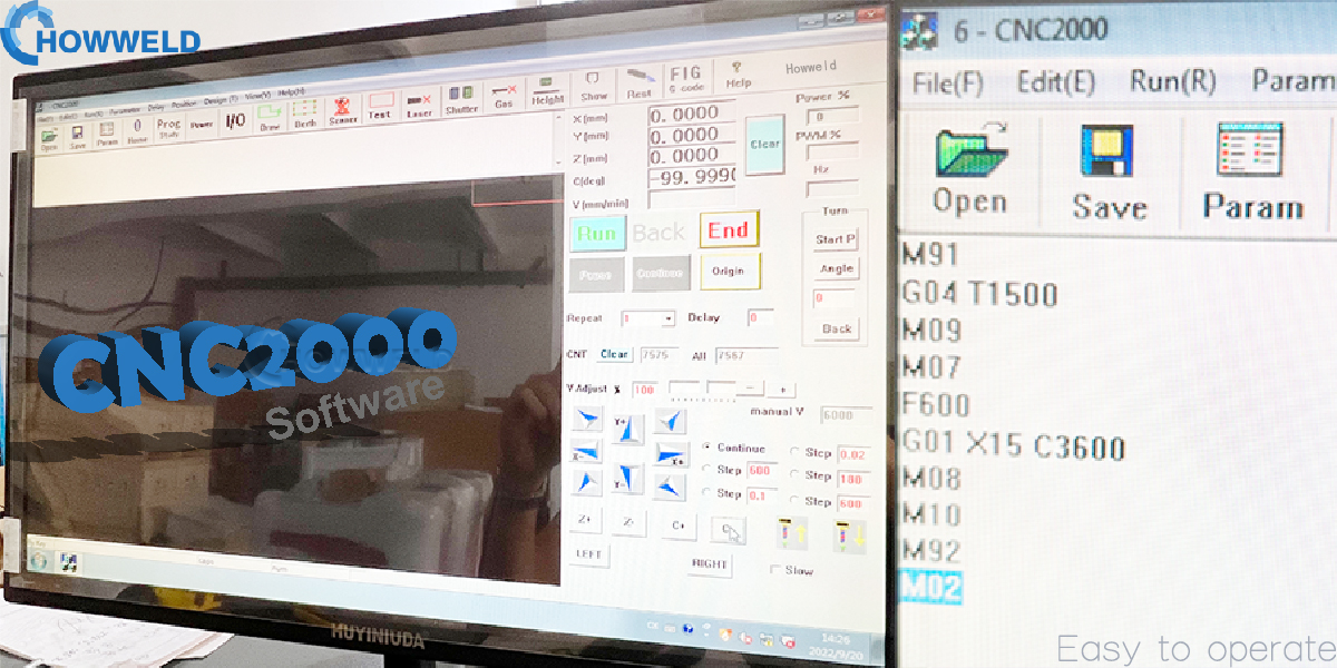 Fiber laser cladding equipment supplier China Howweld
