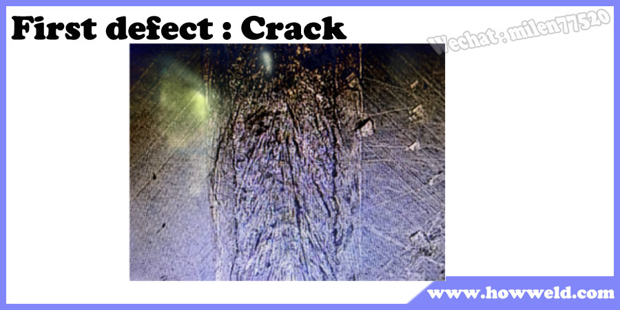 laser welding defect