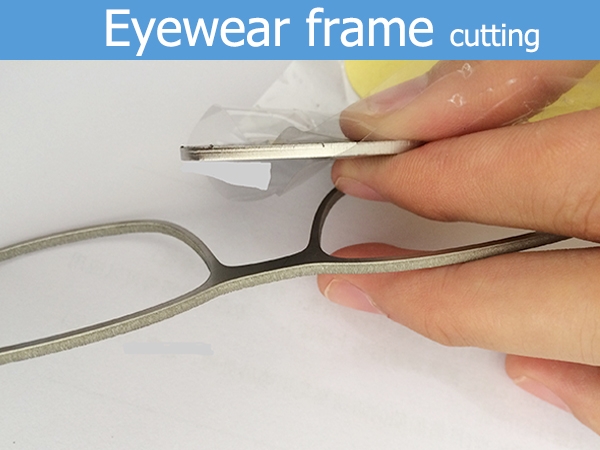 Stainless steel eyewear frame cutting fiber laser machine
