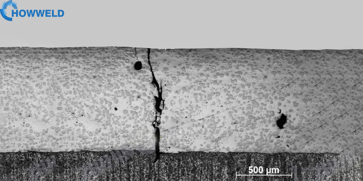 How to solve cracks and air hole in laser cladding coatings_howweld