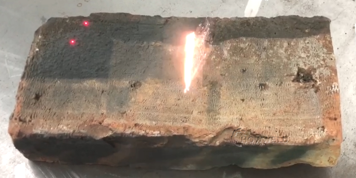 marble surface cleaning pulse laser howweld