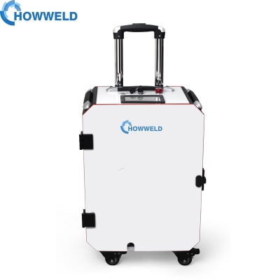 Trolley Pulse Laser Cleaning Machine