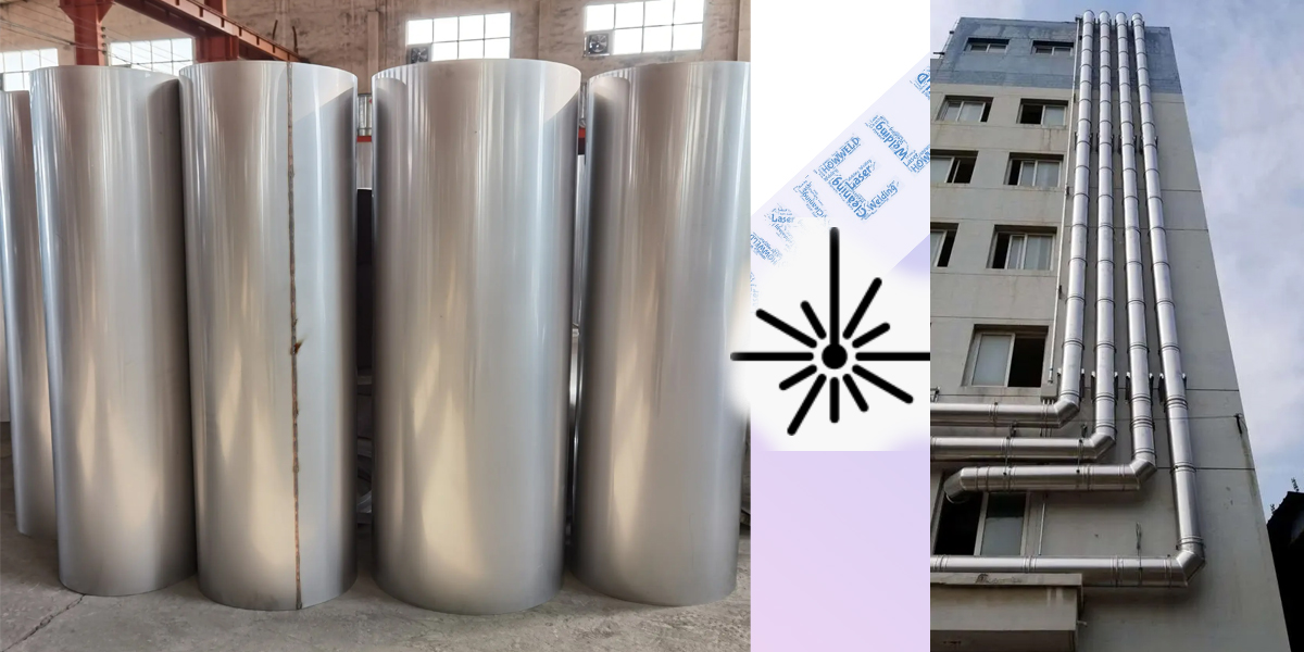 stainless steel chimney welding laser howweld factory price